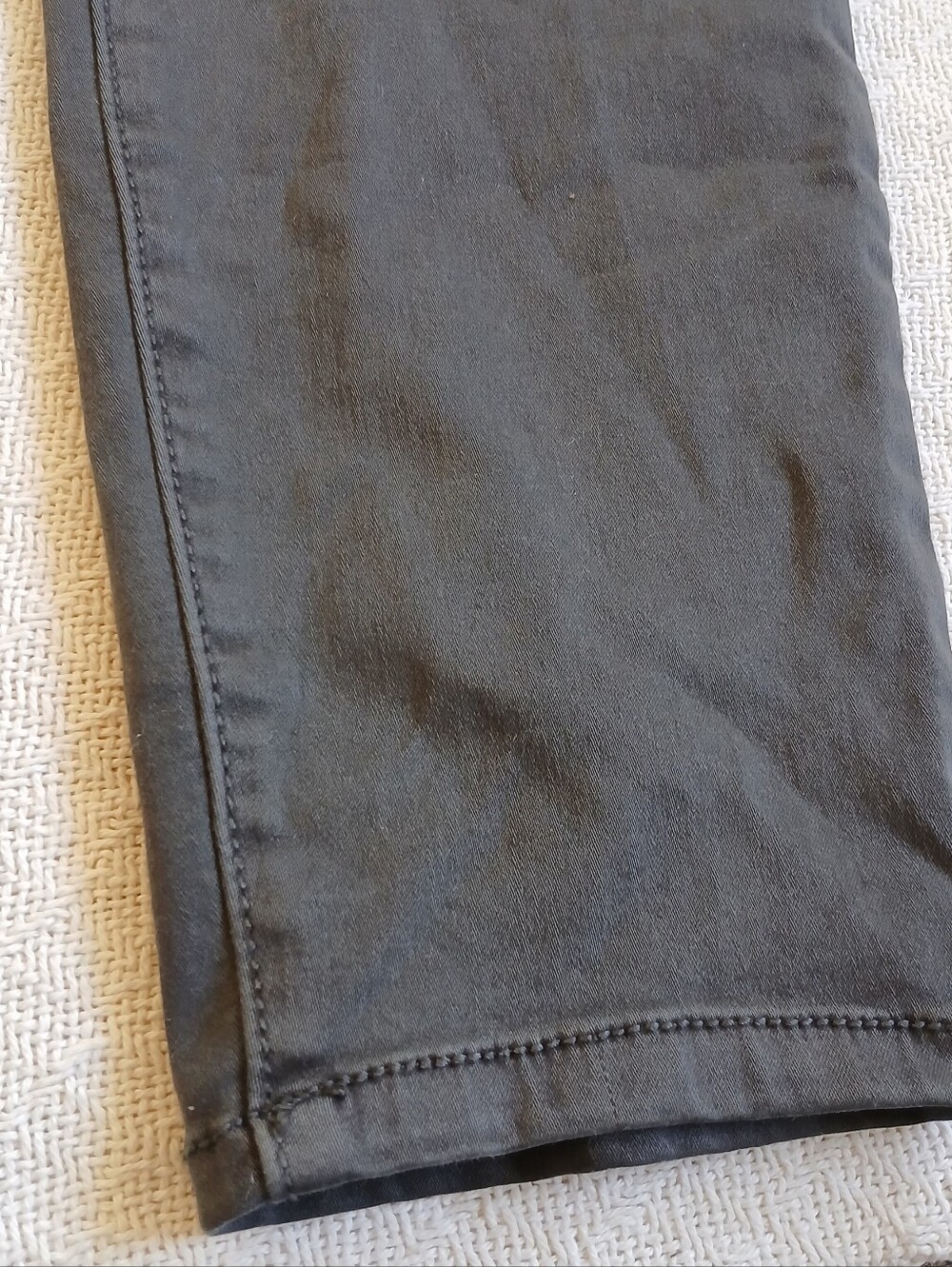 maurices ♡ jegging midrise denim flex gray large casual minimalist basics quiet - Picture 3 of 9